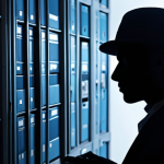 Mysterious Silhouette**

Prompt: Silhouette of a new Blue Archive student, shrouded in mystery, hints of abilities, detective gathering clues, perhaps a hacker or master of disguise, intriguing.

**